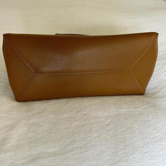 NEW Teddy Blake Bella Vitello 12" Color Camel Italian Leather Handbag NWT - Picture 9 of 9